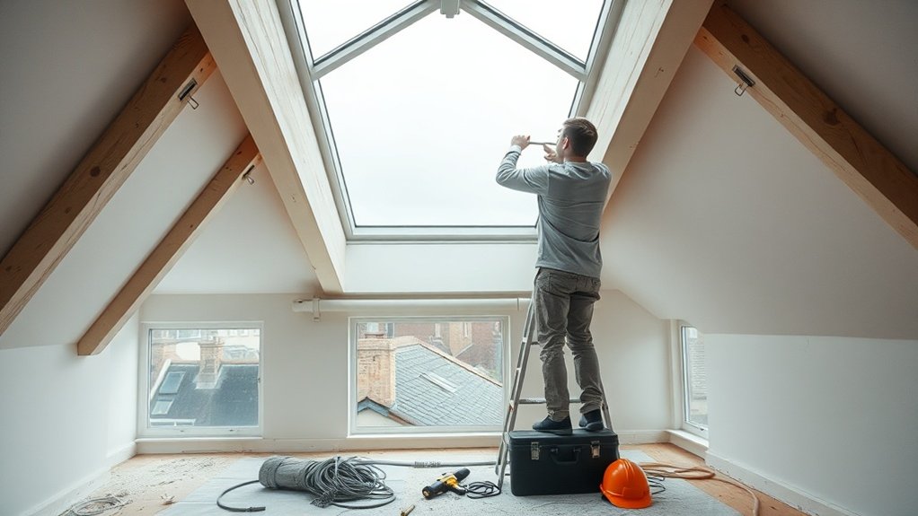 Electric Skylight Installation Barnes