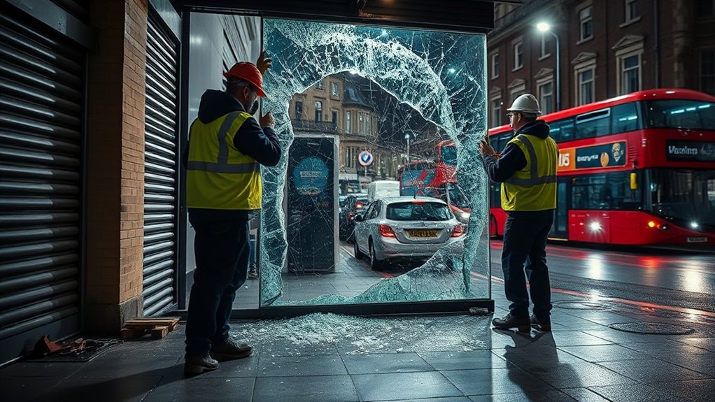Emergency Shop Front Repair Barnes
